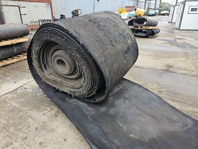 Lot 720 - Roll of Rubber Conveyor Belting