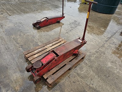 Lot 781 - Sealey 10 Ton Trolley Jack