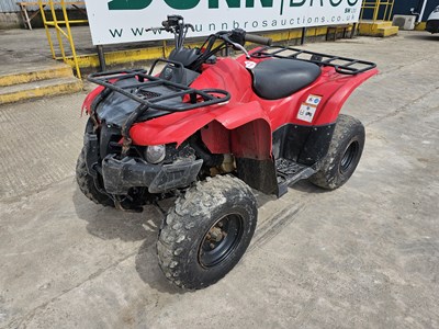 Lot 154 - 2013 Yamaha Grizzly 300cc 2WD Petrol Quad Bike