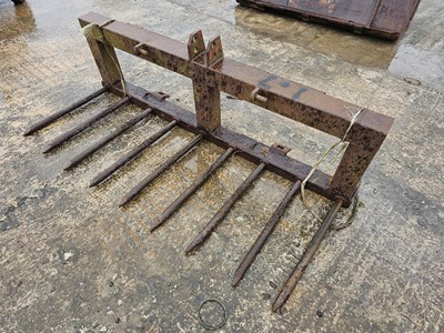 Lot 681 - 66" Muck Fork to suit Skidsteer Loader