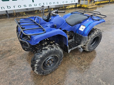 Lot 147 - Yamaha Grizzly 350cc 2WD Petrol Quad Bike