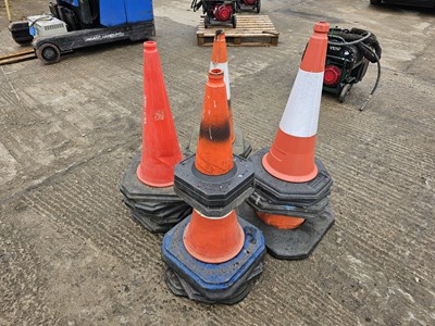 Lot 717 - Selection of Traffic Cones