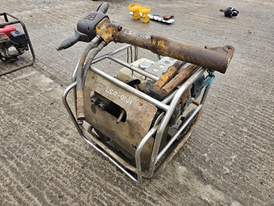 Lot 576 - JCB Beaver Hydraulic Power Pack, Honda Engine, Breaker