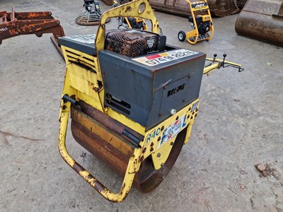 Lot 144 - 2005 Bomag BW71E-2 Single Drum Vibrating Pedestrian Roller, Hatz Diesel Engine