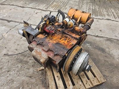 Lot 606 - 4 Cylinder Diesel Engine