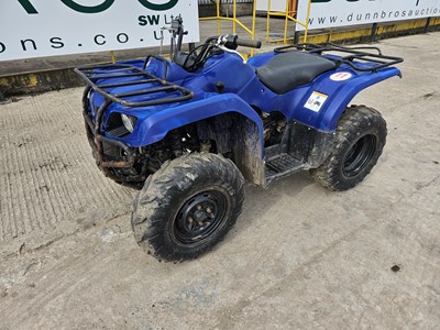 Lot 149 - Yamaha Grizzly 350cc 2WD Petrol Quad Bike