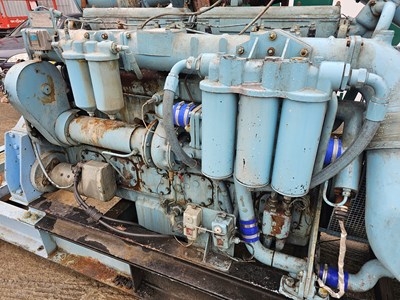 Lot 605 - Dorman 6 Cylinder Skid Mounted Engine