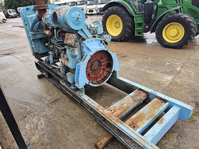 Lot 605 - Dorman 6 Cylinder Skid Mounted Engine