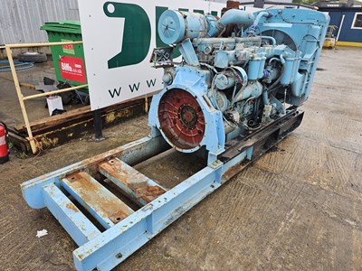 Lot 605A - Dorman 6 Cylinder Skid Mounted Engine