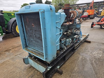 Lot 605 - Dorman 6 Cylinder Skid Mounted Engine