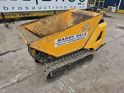 Lot 411A - 2017 JCB HTD05 Tracked Pedestrian Dumper