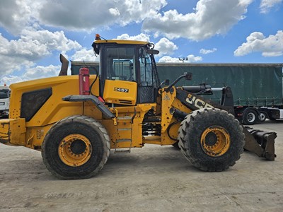 Lot 397 - 2016 JCB 457ZX Wheeled Loader, Hight Lift Boom, QH, Reverse Camera, A/C