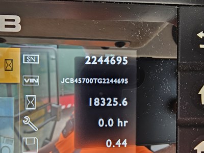 Lot 397 - 2016 JCB 457ZX Wheeled Loader, Hight Lift Boom, QH, Reverse Camera, A/C