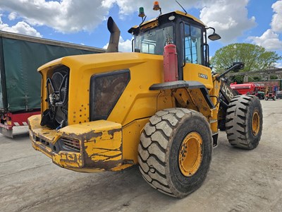 Lot 397 - 2016 JCB 457ZX Wheeled Loader, Hight Lift Boom, QH, Reverse Camera, A/C