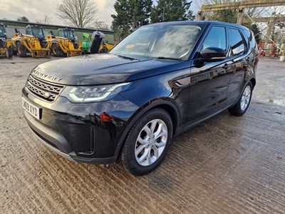 Lot 164A - 2019 Landrover Discovery SD4 SE 240 Commercial, Auto, Paddle Shift, Sat Nav, Reverse Camera, Parking Sensors, Electric Heated Seats, Lane Assist, Bluetooth, Cruise Control, Climate Control (PLUS VAT)
