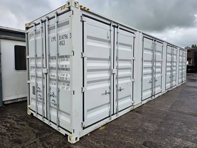 Lot 101 - Unused 40' High Cube Container, 4 Side Doors