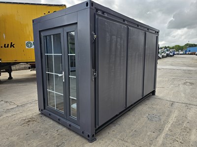 Lot 698 - Unused 13' x 20' Expandable Office, Toilet & Shower