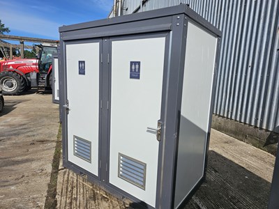 Lot 497 - Unused Double Toilet Block