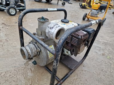 Lot 335 - Marlyama MP800H 3" Water Pump, Honda Petrol Engine