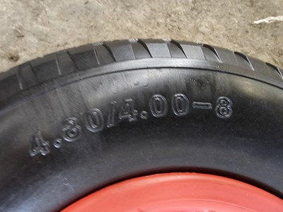 Lot 178 - Unused 4.80/4.00-8 Tyre & Rim to suit Wheel Barrow/Trolley (5 of)