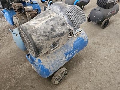 Lot 263 - Draper 50Ltr Garage Compressor (Spares)