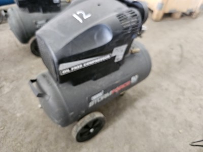 Lot 267 - Draper Storm Force 50Ltr Garage Compressor (Spares)