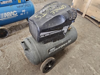 Lot 268 - Draper Storm Force 50Ltr Garage Compressor (Spares)