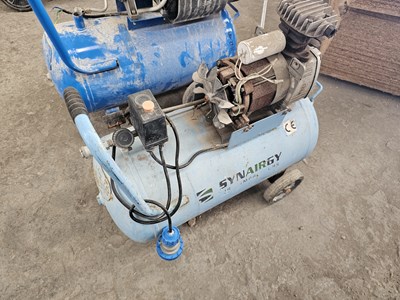 Lot 271 - Synairgy 50Ltr Garage Compressor (Spares)