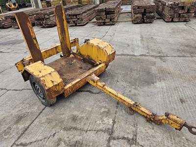 Lot 242 - Single Axle Trailer to suit Pedestrian Roller