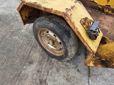 Lot 242 - Single Axle Trailer to suit Pedestrian Roller