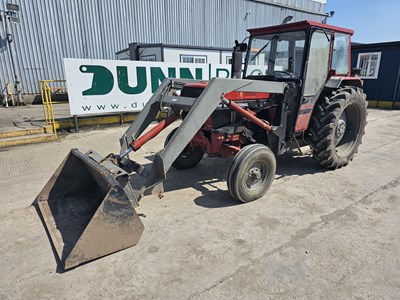 Lot 320 - 1991 Case 695 2WD Tractor, Loader