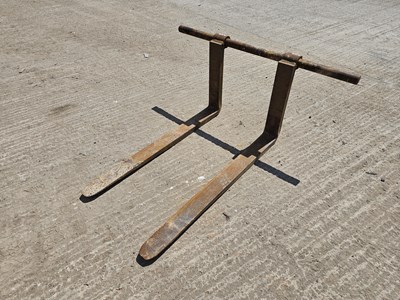 Lot 427 - Pallet Forks & Bar to suit JCB Telehandler