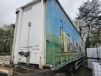 Lot 126 - 2013 SDC Tri Axle Curtainsider Trailer (Tested 12/24)