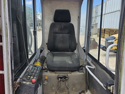 Lot 138 - 2012 Dennison Tri Axle Timber Trailer, Palfinger Q170 Crane, Full Cab, WLI, Heater & Heated Seat, Spare Pins For Bolsters (Tested 01/25)