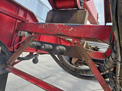 Lot 138 - 2012 Dennison Tri Axle Timber Trailer, Palfinger Q170 Crane, Full Cab, WLI, Heater & Heated Seat, Spare Pins For Bolsters (Tested 01/25)