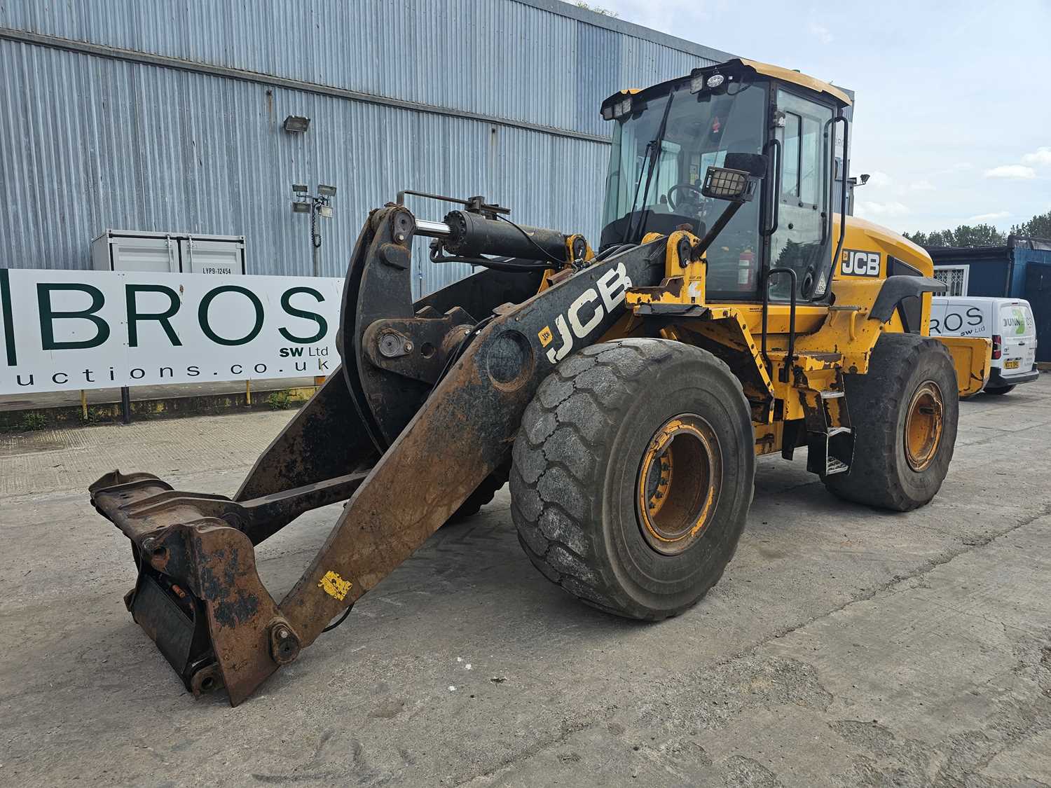 Lot 210 - 2016 JCB 457XT Wheeled Loader, High Lift