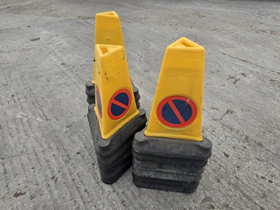 Lot 649 - Selection of No Parking Cones (17 of)