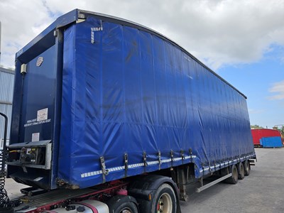 Lot 125 - 2013 Cartwright CTA.39A Tri Axle Double Deck Curtainsider Trailer