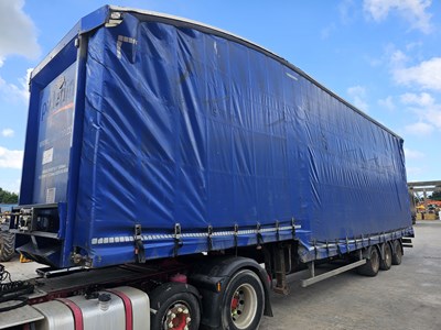 Lot 128 - 2013 Cartwright CTA.39A Tri Axle Double Deck Curtainsider Trailer