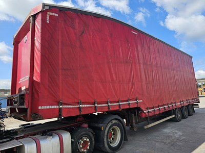 Lot 124 - 2013 Cartwright CTA.39A Tri Axle Double Deck Curtainsider Trailer