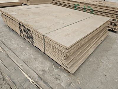 Lot 15 - Selection of Chipboard Sheets (243cm x 189cm x 25mm) (16 of)