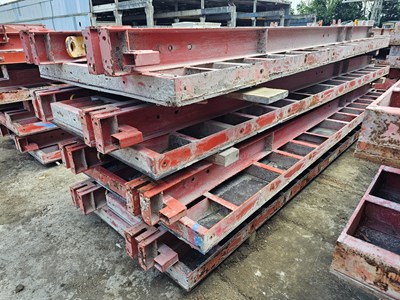 Lot 445cm x 140cm Concrete Shuttering Panel (4 of)