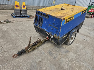 Lot 463 - Compair Holman 85 Single Axle 2 Tool Compressor