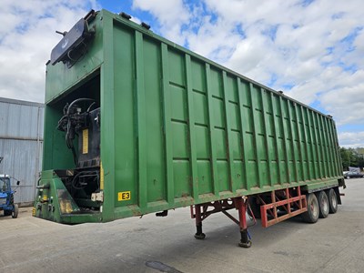 Lot 2010 Boughton Tri Axle Ejector Trailer, Hydraulic Sheet, Hydraulic Door