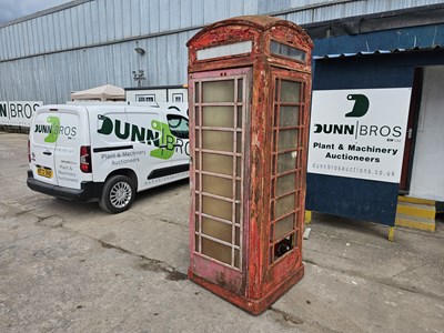 Lot 662 - Vintage Telephone Box