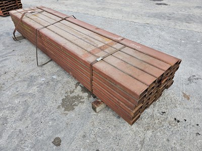 Lot 636 - 120mm x 60mm x 2750mm x 6mm Steel Box Section (41 of)