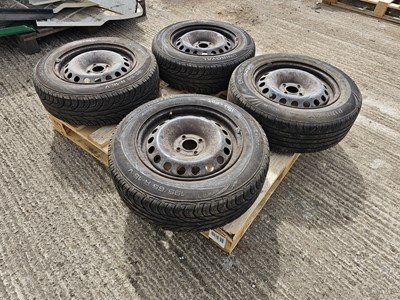 Lot 360 - 195/65R15 Tyre & Rim (4 of)