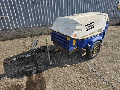 Lot 461 - 2013 Atlas Copco XAS47 92CFM Single Axle 2 Tool Compressor