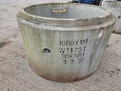 Lot 792 - 1500 x 1000 Concrete Closed Man Hole