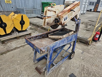 Lot 452 - Diamant Boart TS500M Petrol Stone Table Saw, Loncin Engine